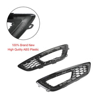 Paire Caches Antibrouillard Nid d'Abeille Ford Focus 2015-2017 ABS - détail du montage - Becquet Voiture