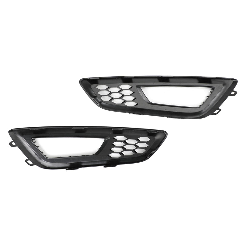 Paire Caches Antibrouillard Nid d'Abeille Ford Focus 2015-2017 ABS - en situation - Becquet Voiture