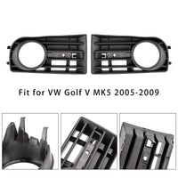 Paire Caches Calandre Antibrouillard VW Golf V MK5 2005-2009 - installé sur véhicule - Becquet Voiture