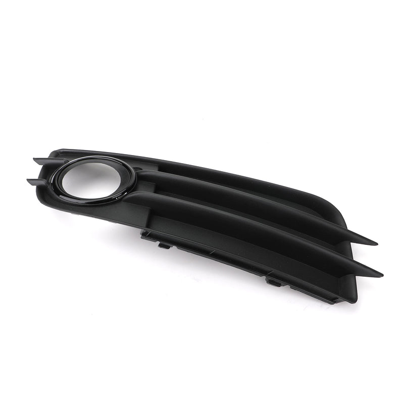 Pair of Fog Light Grilles Audi A4 S-Line S4 2008-2012 - close-up view - Becquet Voiture