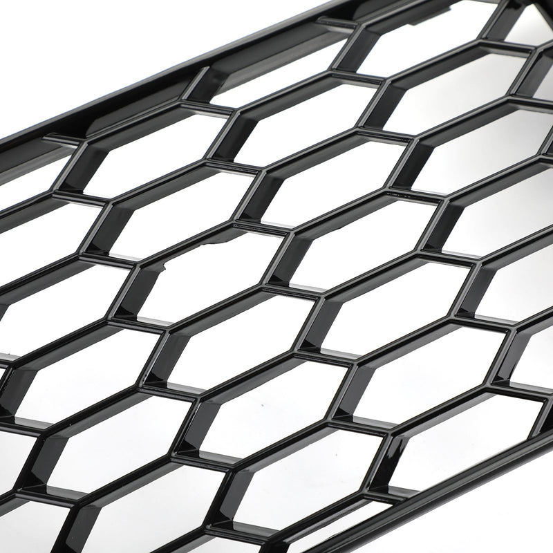 Paire de Grilles Antibrouillard Nid d'Abeille pour Audi A4 B8 RS4 2009-2012 - installé sur véhicule - Becquet Voiture