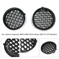 Paire de grilles de protection pour feux antibrouillard Subaru Impreza 2008-2014 - vue de dessus - Becquet Voiture