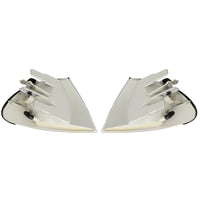 Paire Feux Angle Latéraux Blancs BMW Série 3 E46 Berline 98-01 - vue de profil - Becquet Voiture