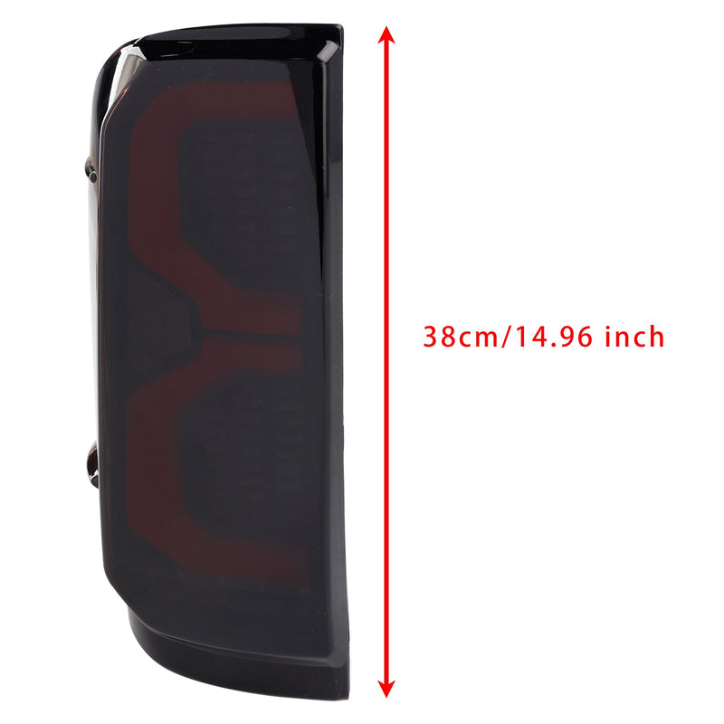 Paire Feux Arrière Dynamiques Toyota Hilux Vigo 2012-2014 - installé sur véhicule - Becquet Voiture