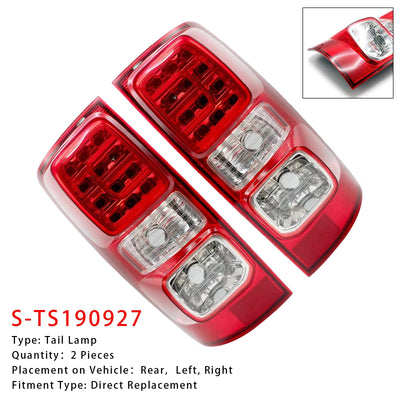 Paire Feux Arrière LED Chevrolet Colorado Holden 2012-2019 - vue arrière - Becquet Voiture