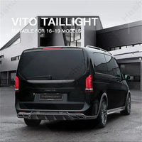 Paire Feux Arrière LED Mercedes Vito W447 2014-2022 - vue de profil - Becquet Voiture