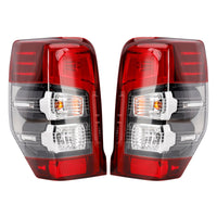 Paire Feux Arrière LED Mitsubishi Triton L200 2019-2023 - installé sur véhicule - Becquet Voiture
