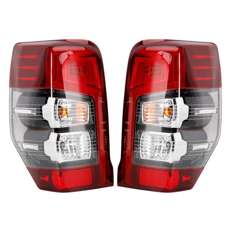 Paire Feux Arrière LED Mitsubishi Triton L200 2019-2023 - installé sur véhicule - Becquet Voiture