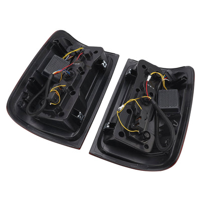 Paire Feux Arrière LED Rouges Volkswagen Amarok V6 2008-2019 - vue rapprochée - Becquet Voiture