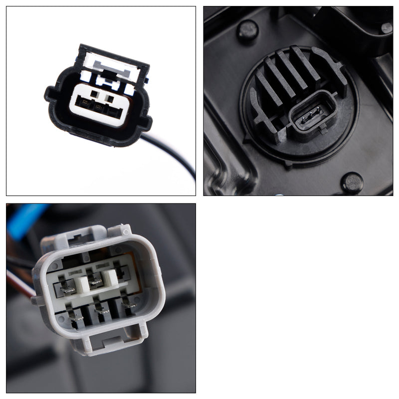 Paire Feux Arrière LED Toyota Hilux Revo Rocco 2015-2021 Rouge - vue de profil 2 - Becquet Voiture