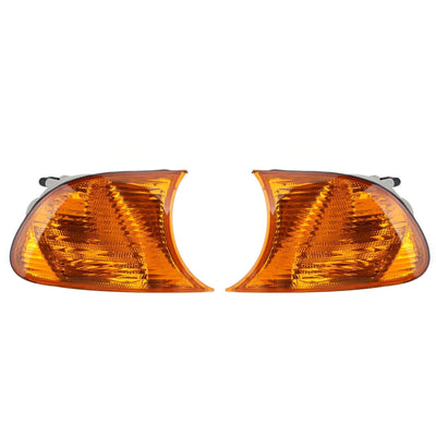 Paire Feux Latéraux d'Angle Ambrés BMW Série 3 E46 Coupé - vue de profil - Becquet Voiture