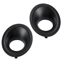 Paire Garnitures Phares Antibrouillard Dodge Challenger 2015-2021 Noir - vue de face - Becquet Voiture