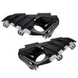 Paire Garnitures Phares Antibrouillard GMC Terrain 2018-2021 Noir