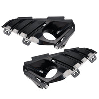Paire Garnitures Phares Antibrouillard GMC Terrain 2018-2021 Noir - vue de face - Becquet Voiture