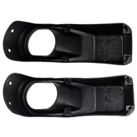 Paire Garnitures Phares Antibrouillard Jeep Wrangler JL Gladiator 2018-2025 - en situation - Becquet Voiture