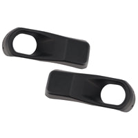 Paire Garnitures Phares Antibrouillard Jeep Wrangler JL Gladiator 2018-2025 - vue de face - Becquet Voiture