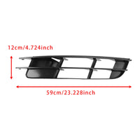 Paire Grilles Antibrouillard Audi Q7 2007-2009 4L0807681 - packshot studio - Becquet Voiture
