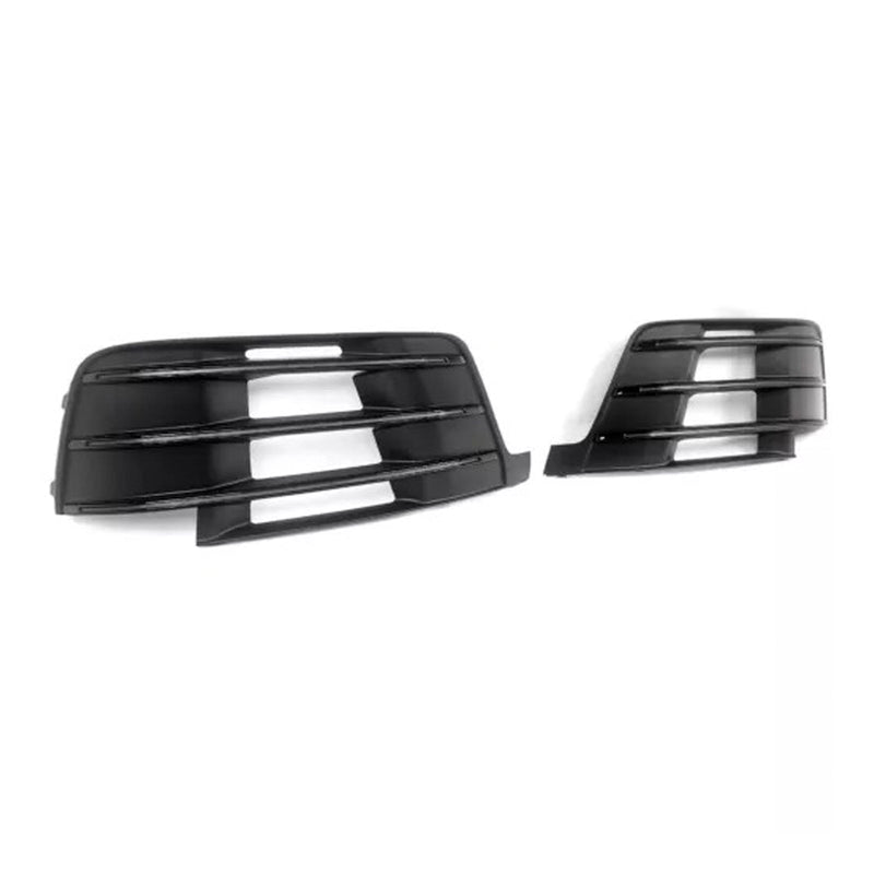 Pair of Anti-Fog Grilles Audi Q7 S-Line 4M 2016-2019 - studio packshot - Becquet Voiture