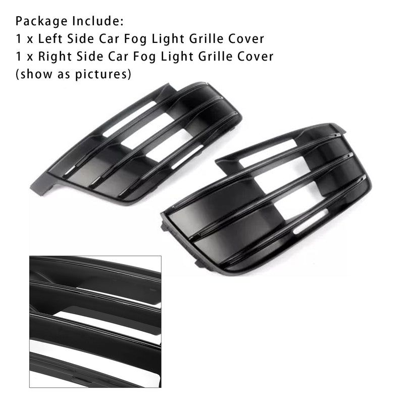 Pair of Anti-Fog Grilles Audi Q7 S-Line 4M 2016-2019 - three-quarter view - Becquet Voiture