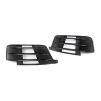 Pair of Anti-Fog Grilles Audi Q7 S-Line 4M 2016-2019 - close-up view - Becquet Voiture