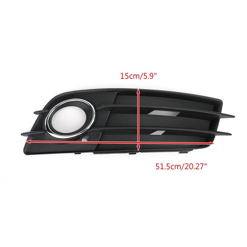 Paire Grilles Antibrouillard Gauche Droite Audi A4 B8 S-Line S4 2008-2012 - vue rapprochée - Becquet Voiture