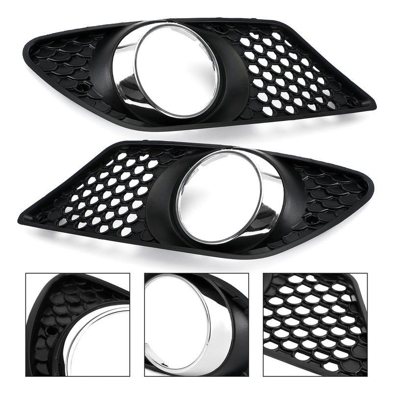 Paar Antibeschlag-Gitter Mercedes-Benz C-Klasse W204 2008–2010 - Draufsicht - Becquet Voiture