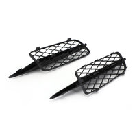 Paire Grilles Antibrouillard Pare-chocs Avant BMW X5 E70 Noir - packshot studio - Becquet Voiture