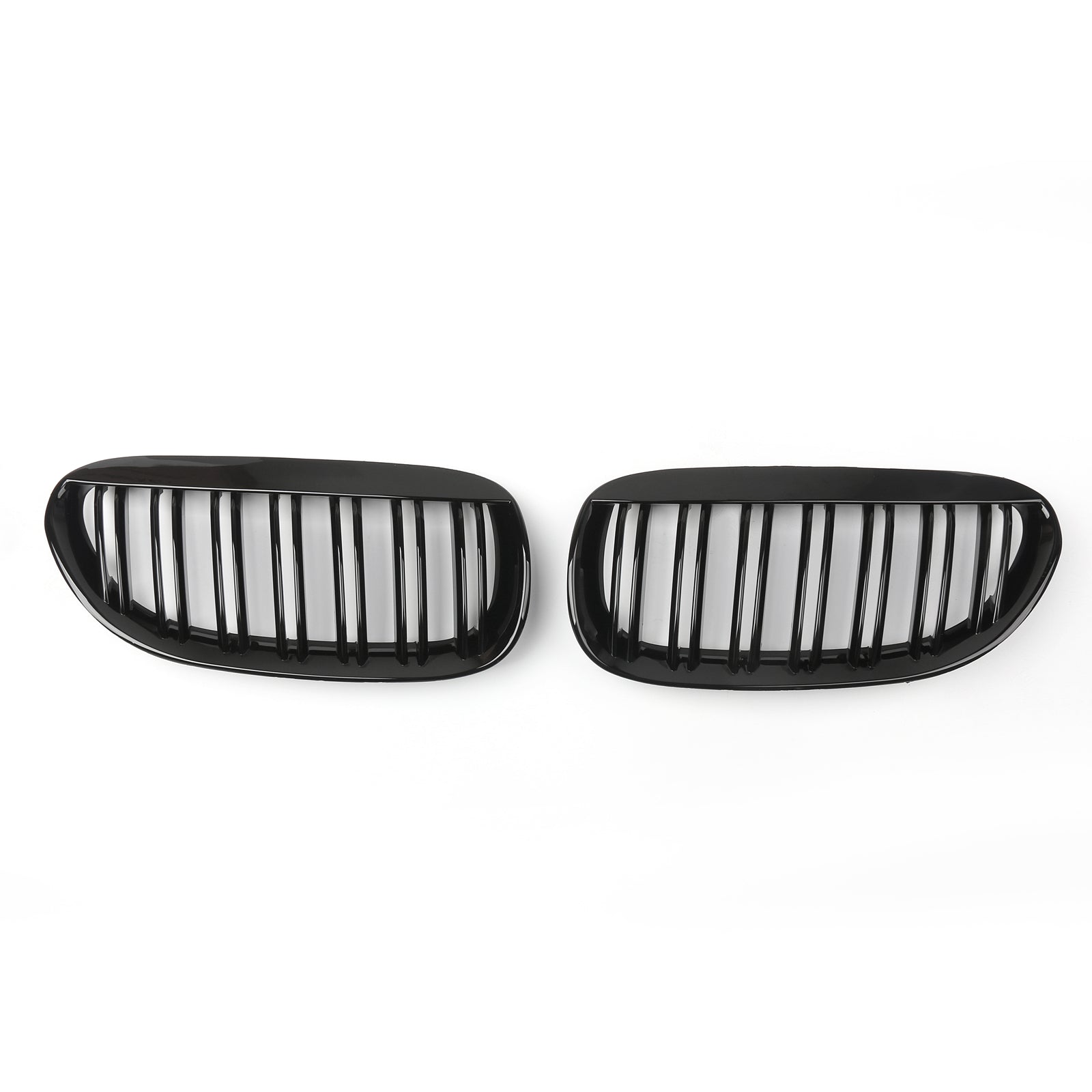 Paire Grilles Pare-Choc BMW E63 E64 M6 645Ci 650i 2004-2010 - vue de face - Becquet Voiture