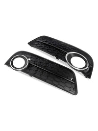 Paire Grilles Phares Antibrouillard Audi A5 2008-2011 8T0807681 8T0807682 - en situation - Becquet Voiture