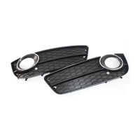 Paire Grilles Phares Antibrouillard Audi A5 2008-2011 8T0807681 8T0807682 - vue de trois-quarts - Becquet Voiture