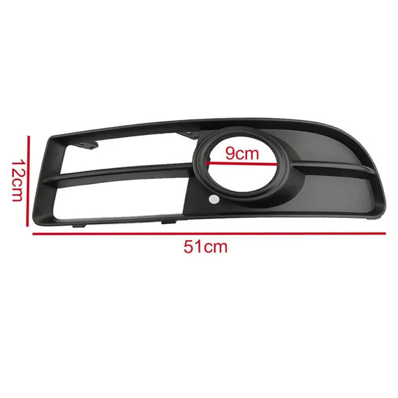 Paire Grilles Protection Phares Antibrouillard Audi A4 B7 S-Line 2005-2008 - installé sur véhicule - Becquet Voiture