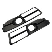 Paire Grilles Protection Phares Antibrouillard Audi A4 B7 S-Line 2005-2008 - vue de face - Becquet Voiture