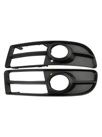 Paire Grilles Protection Phares Antibrouillard Audi A4 B7 S-Line 2005-2008 - vue de profil 2 - Becquet Voiture