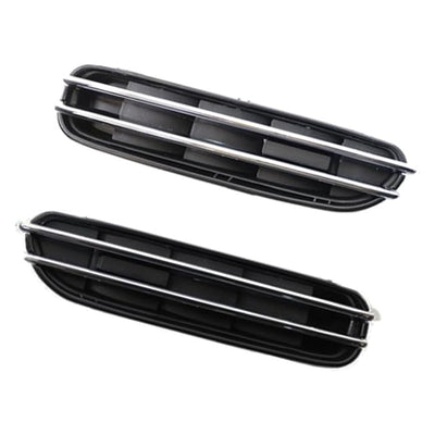 Paire Panneaux Protection Calandre BMW Série 5 E39 E60 M5 51137896850 - détail du montage - Becquet Voiture