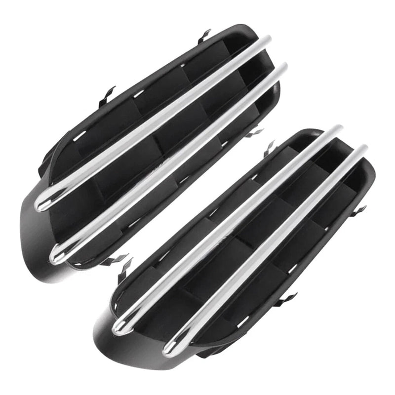 Paire Panneaux Protection Calandre BMW Série 5 E39 E60 M5 51137896850 - en situation - Becquet Voiture