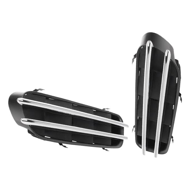 Paire Panneaux Protection Calandre BMW Série 5 E39 E60 M5 51137896850 - installé sur véhicule - Becquet Voiture