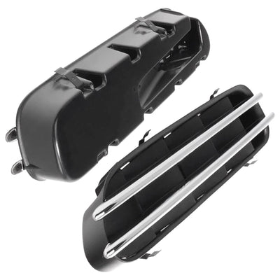 Paire Panneaux Protection Calandre BMW Série 5 E39 E60 M5 51137896850 - vue arrière - Becquet Voiture