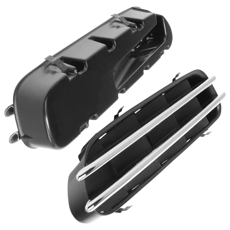Paire Panneaux Protection Calandre BMW Série 5 E39 E60 M5 51137896850 - vue arrière - Becquet Voiture