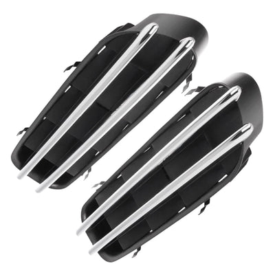 Paire Panneaux Protection Calandre BMW Série 5 E39 E60 M5 51137896850 - vue de face 2 - Becquet Voiture