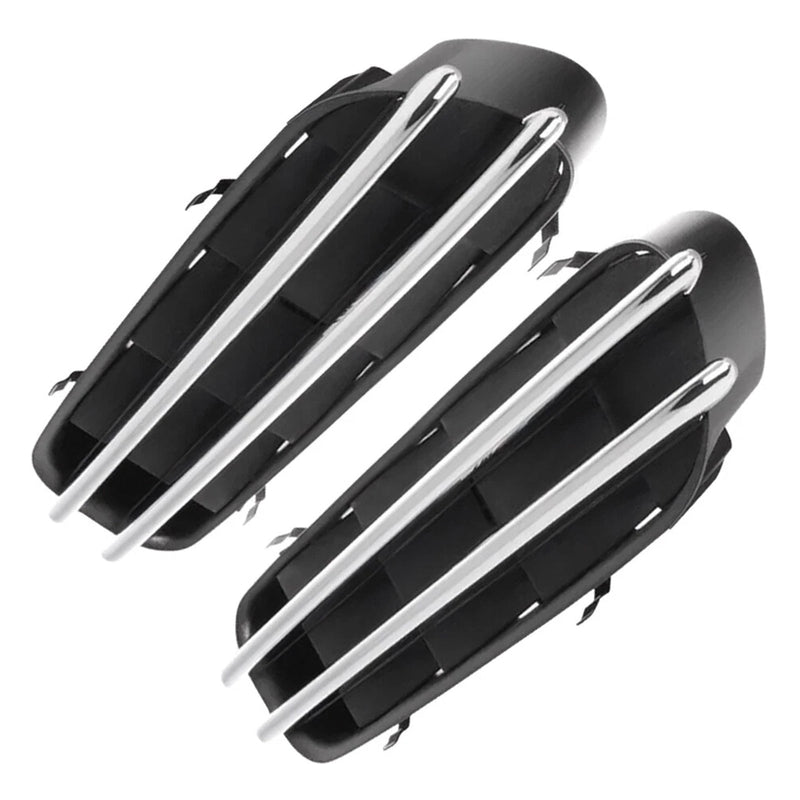 Paire Panneaux Protection Calandre BMW Série 5 E39 E60 M5 51137896850 - vue de face 2 - Becquet Voiture
