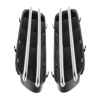 Paire Panneaux Protection Calandre BMW Série 5 E39 E60 M5 51137896850 - vue de profil - Becquet Voiture