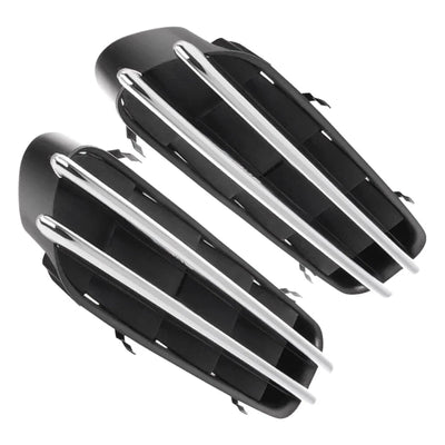 Paire Panneaux Protection Calandre BMW Série 5 E39 E60 M5 51137896850 - vue de trois-quarts - Becquet Voiture