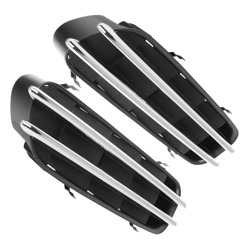 Paire Panneaux Protection Calandre BMW Série 5 E39 E60 M5 51137896850 - vue de trois-quarts - Becquet Voiture