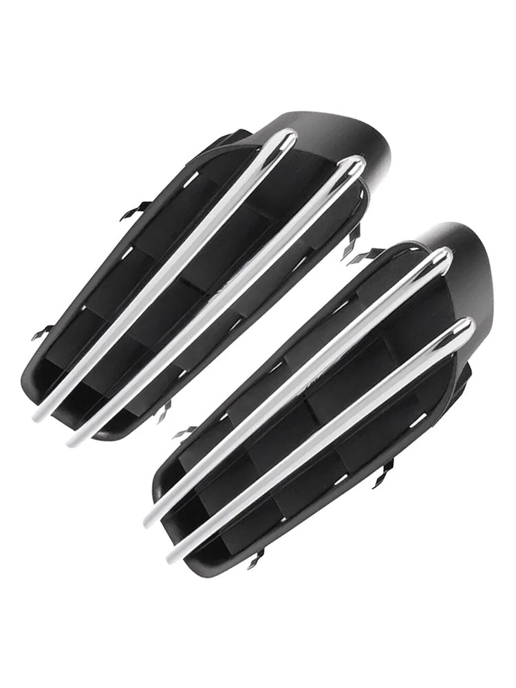 Paire Panneaux Protection Calandre BMW Série 5 E39 E60 M5 51137896850 - vue rapprochée - Becquet Voiture