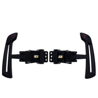 Palette au Volant Aluminium Porsche 911 991 718 - vue arrière - Becquet Voiture