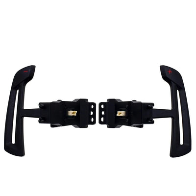 Palette au Volant Aluminium Porsche 911 991 718 - vue arrière - Becquet Voiture