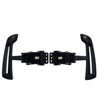 Palette au Volant Aluminium Porsche 911 991 718 - vue de face - Becquet Voiture
