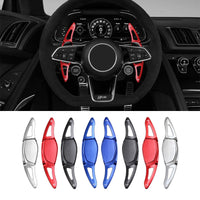 Palette au volant Audi R8 RS3 RS4 RS5 TT RS RS Q3 Q8 - vue de face - Becquet Voiture