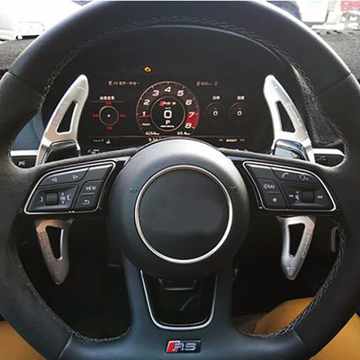 Palette au volant Audi R8 RS3 RS4 RS5 TT RS RS Q3 Q8 - vue de profil - Becquet Voiture
