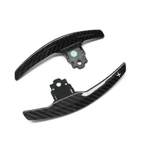 Palette au volant carbone BMW M4 competition - Garantie 1 an - vue de profil - Becquet Voiture